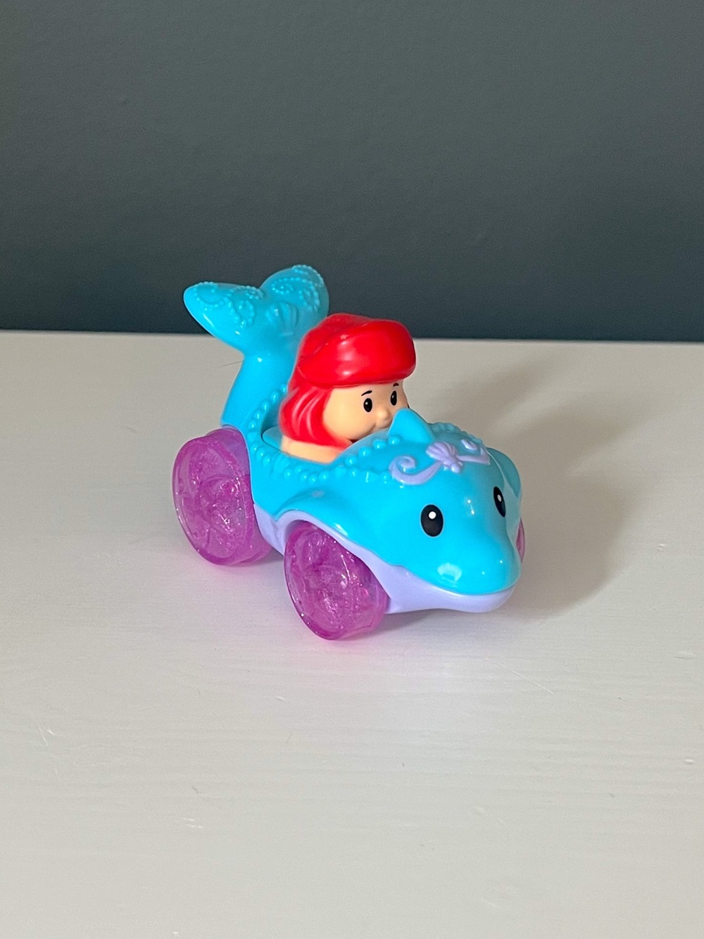 Little People Princess Wheelies Ariel The Little Mermaid Fisher Price car